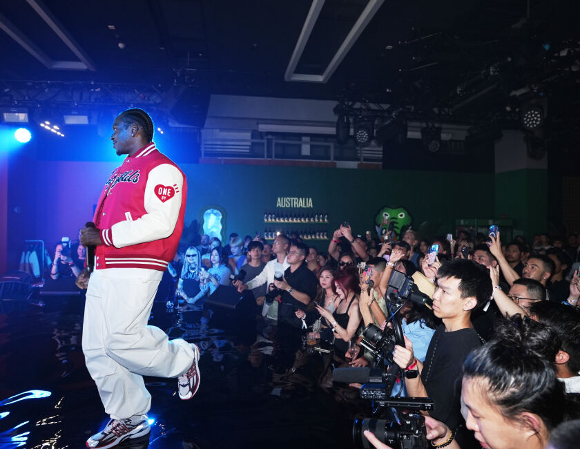 Push T Performing at Penfolds Global Launch