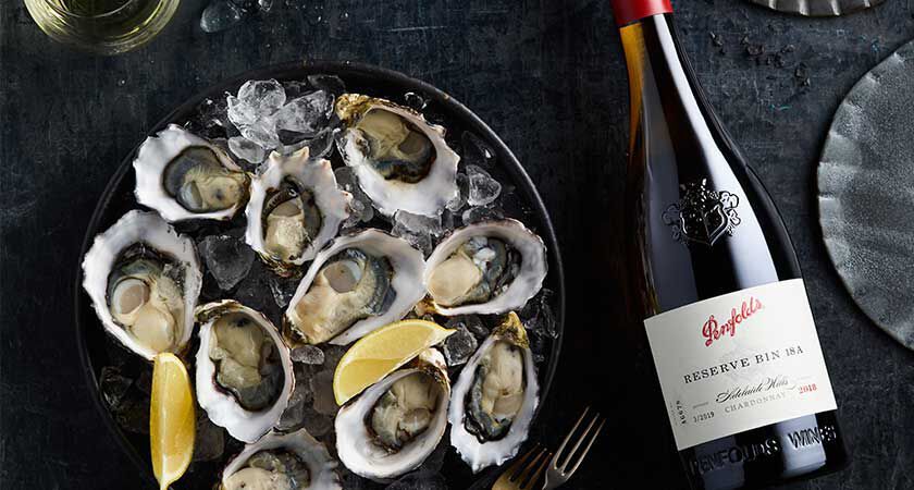 Reserve Bin A alongside oysters