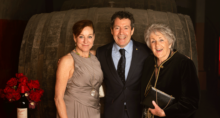 Rebel Penfold, Peter Gago and Bardie Simpson-Penfold